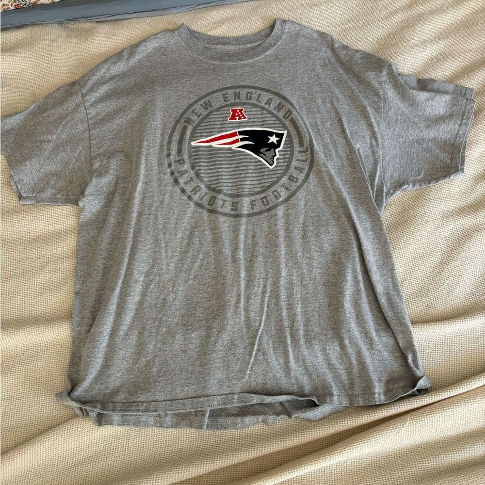 New England Patriots Gray T-Shirt